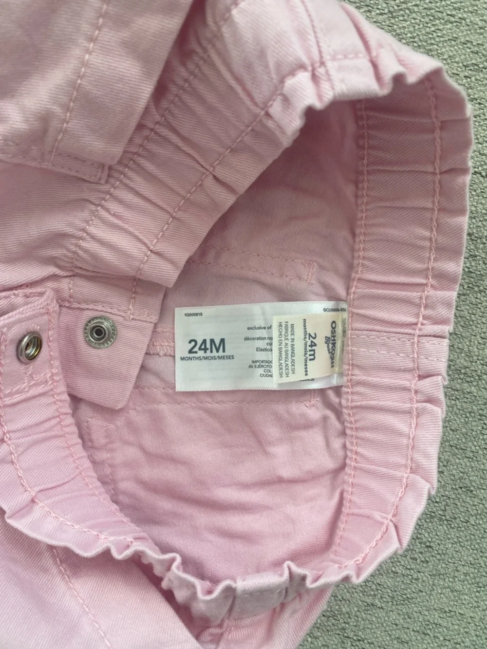 OshKosh B’Gosh Pink Elastic-Waist Shorts